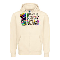 Sandshell getting my cray on Zipper Hoodie - CowhideDigitalArt