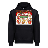Black christmas calories don't count Urban Hoodie - MaliasSmallBusiness