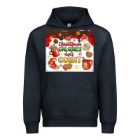 Navy christmas calories don't count Urban Hoodie - MaliasSmallBusiness