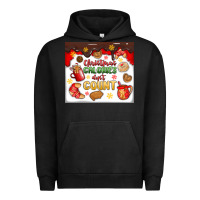 Pigment Black christmas calories don't count Urban Hoodie - MaliasSmallBusiness