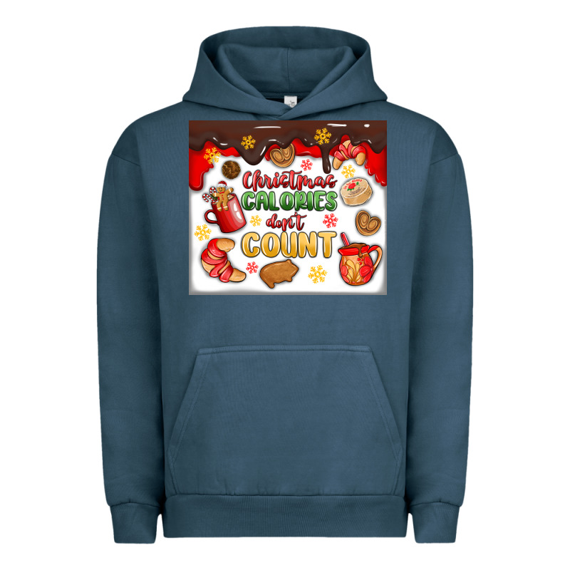 Christmas Calories Don't Count Urban Hoodie by MaliasSmallBusiness | Teevron