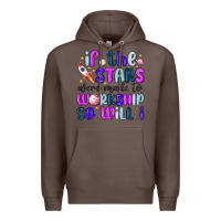 Coffee if the stars were made to worship so will i Premium Hoodie - MaliasSmallBusiness