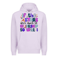 Lilac if the stars were made to worship so will i Premium Hoodie - MaliasSmallBusiness
