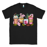 Black flowers coffee cups Classic Tee - Zillion Design Studio