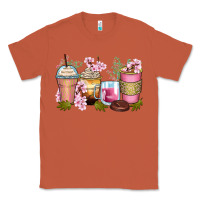 Copper flowers coffee cups Classic Tee - Zillion Design Studio