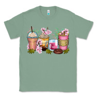 Sage flowers coffee cups Classic Tee - Zillion Design Studio