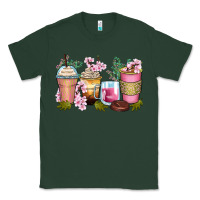 Sports Green flowers coffee cups Classic Tee - Zillion Design Studio