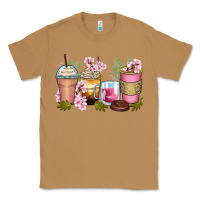 Toasted Coconut flowers coffee cups Classic Tee - Zillion Design Studio