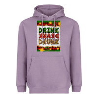 Lavender Christmas Drink Drank Drunk Heavyweight Hoodie - Artiststas