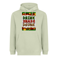 Matcha Christmas Drink Drank Drunk Heavyweight Hoodie - Artiststas