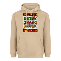 Mushroom Christmas Drink Drank Drunk Heavyweight Hoodie - Artiststas