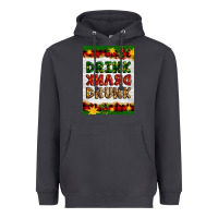 Smoke Christmas Drink Drank Drunk Heavyweight Hoodie - Artiststas