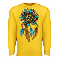 Lemon dreamer catcher sunflower Premium Sweatshirt - JahusDesignShop