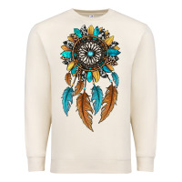 Sandshell dreamer catcher sunflower Premium Sweatshirt - JahusDesignShop