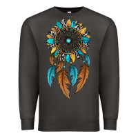 Smoke dreamer catcher sunflower Premium Sweatshirt - JahusDesignShop