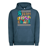 Pigment Midnight Navy team first grade Urban Hoodie - NancyCooperArtShop