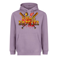 Lavender softball brother Heavyweight Hoodie - AdoDesignShop