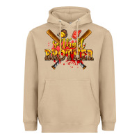 Mushroom softball brother Heavyweight Hoodie - AdoDesignShop