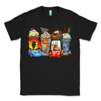Cartoon Characters Coffee Cups Classic Tee | Teevron