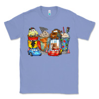 Colony Blue cartoon characters coffee cups Classic Tee - Zillion Design Studio
