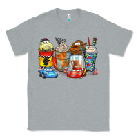 Heather Grey cartoon characters coffee cups Classic Tee - Zillion Design Studio