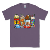 Lavender cartoon characters coffee cups Classic Tee - Zillion Design Studio