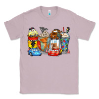 Lilac cartoon characters coffee cups Classic Tee - Zillion Design Studio