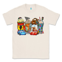 Natural cartoon characters coffee cups Classic Tee - Zillion Design Studio