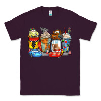 Plum cartoon characters coffee cups Classic Tee - Zillion Design Studio