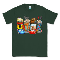 Sports Green cartoon characters coffee cups Classic Tee - Zillion Design Studio
