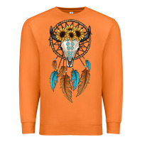 Carrot dreamer catcher bull skull Premium Sweatshirt - JahusDesignShop