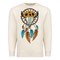 Sandshell dreamer catcher bull skull Premium Sweatshirt - JahusDesignShop