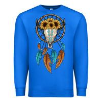 True Royal dreamer catcher bull skull Premium Sweatshirt - JahusDesignShop