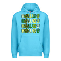 Ocean Blue howdy st patrick s day Premium Hoodie - MaliasSmallBusiness