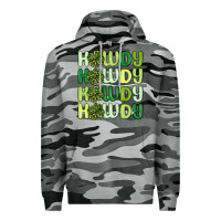 Slate Camo howdy st patrick s day Premium Hoodie - MaliasSmallBusiness