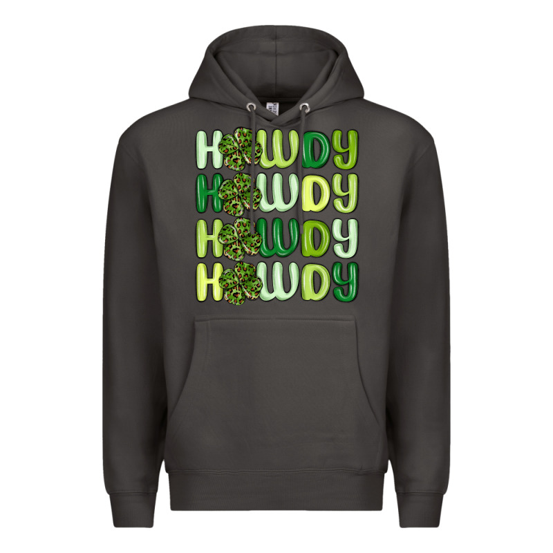 Howdy St Patrick S Day Premium Hoodie by MaliasSmallBusiness | Teevron
