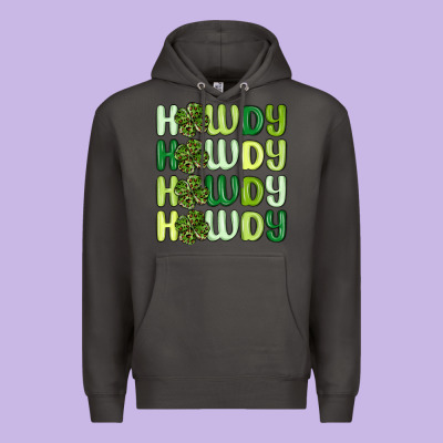 Howdy St Patrick S Day Premium Hoodie Designed By Maliassmallbusiness