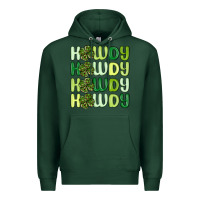 Sports Green howdy st patrick s day Premium Hoodie - MaliasSmallBusiness