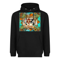 Black cozy vibes tumbler Heavyweight Hoodie - BundleAndBundleShop