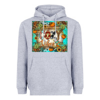 Heather Grey cozy vibes tumbler Heavyweight Hoodie - BundleAndBundleShop