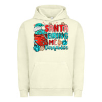 Pigment Pistachio santa bring me turquoise Urban Hoodie - MaliasSmallBusiness