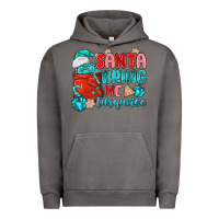 Pigment Tornado santa bring me turquoise Urban Hoodie - MaliasSmallBusiness