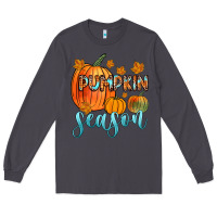 Smoke pumpkin season Long Sleeve Tee - Zillion Design Studio