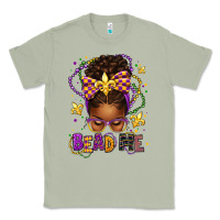 Matcha bead me mardi gras afro messy bun Classic Tee - texasbilliewilder