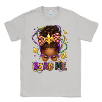 Moon Dust bead me mardi gras afro messy bun Classic Tee - texasbilliewilder