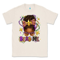 Natural bead me mardi gras afro messy bun Classic Tee - texasbilliewilder