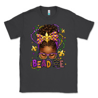 Smoke bead me mardi gras afro messy bun Classic Tee - texasbilliewilder