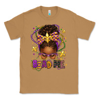 Toasted Coconut bead me mardi gras afro messy bun Classic Tee - texasbilliewilder