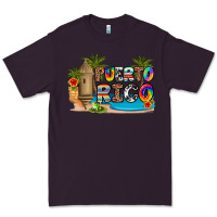 Plum puerto rico Premium Tee - Artiststas