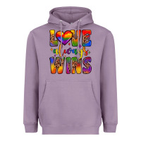 Lavender love always wins Heavyweight Hoodie - JahusDesignShop